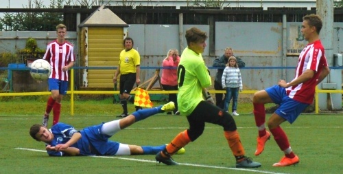 VČ přebor staršího dorostu FK Náchod B - FK Jaroměř, 21.08.2016, foto: Václav Mlejnek
